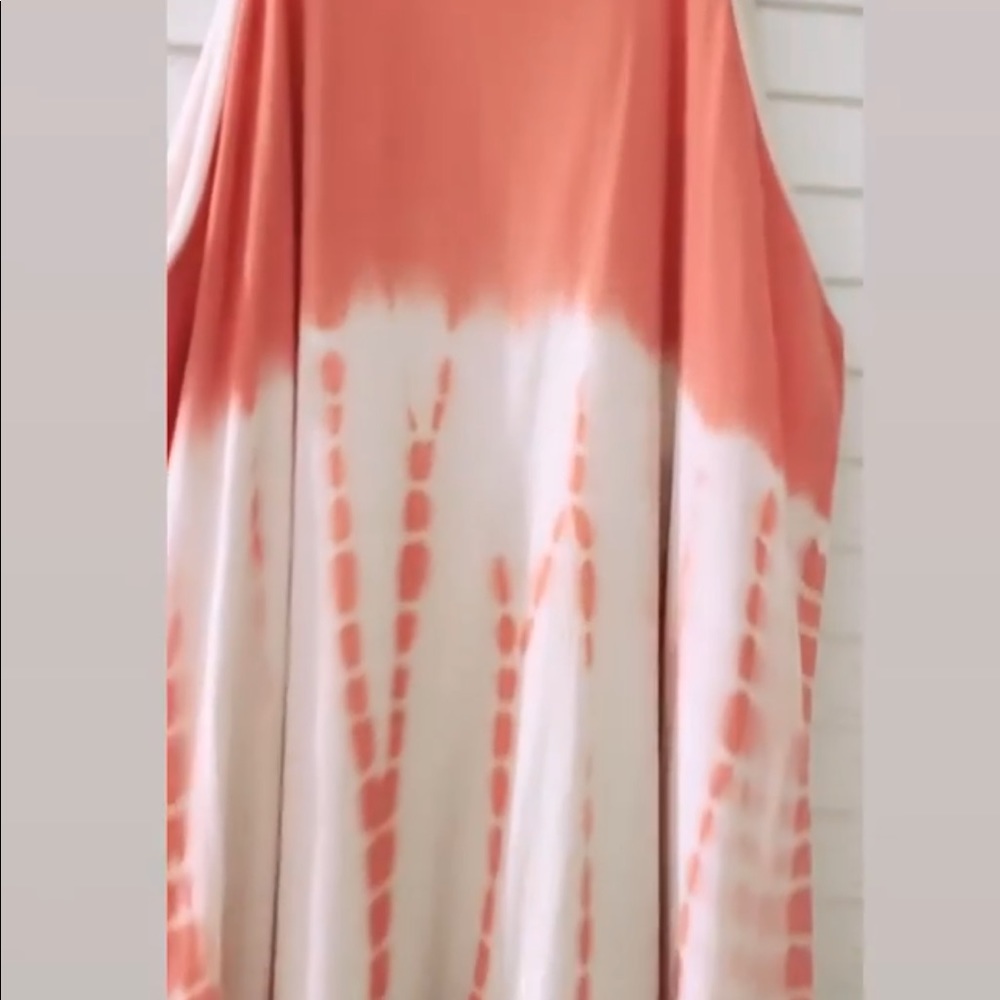 Flowy Tie Dye Dress - Picture 4 of 5